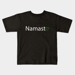 Namaste creative natural design Kids T-Shirt